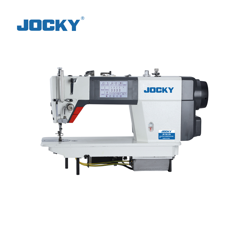 JK-S6-2S Computerized lockstitch sewing machine with double step servo motor